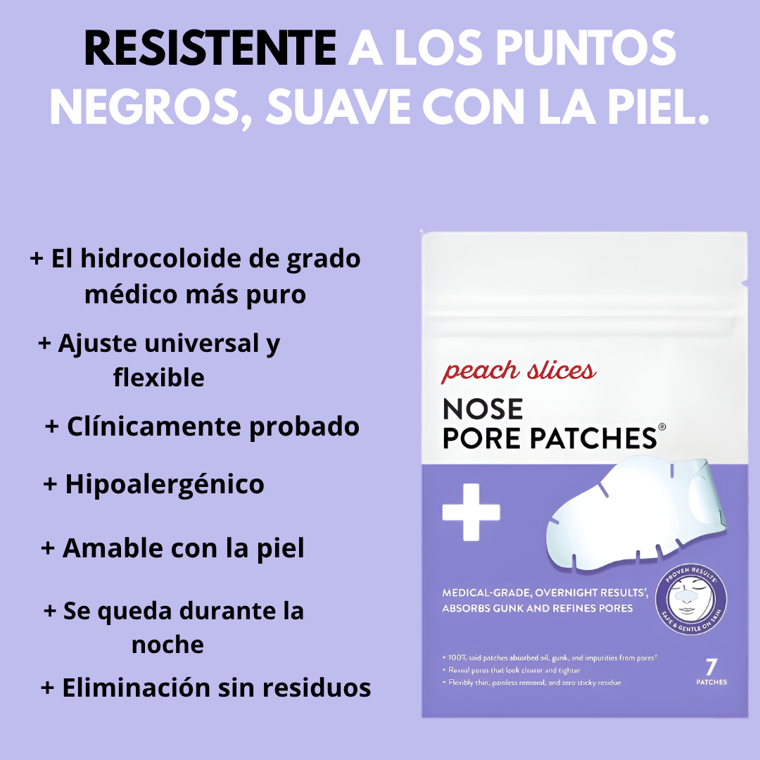Parches limpiadores para poros